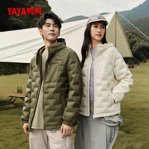 优选 | 鸭鸭时尚轻薄羽绒服 男女同款 多色可选 S-3XL码 YE5B001797P 商品图3