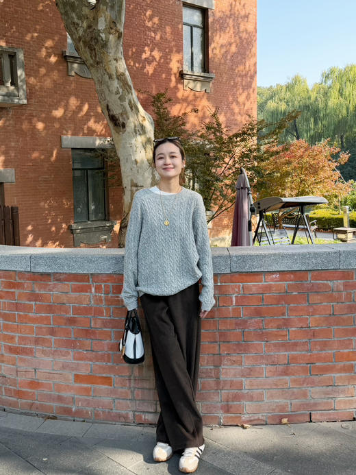 2511411   羊绒 立体麦穗 针织毛衣 商品图10