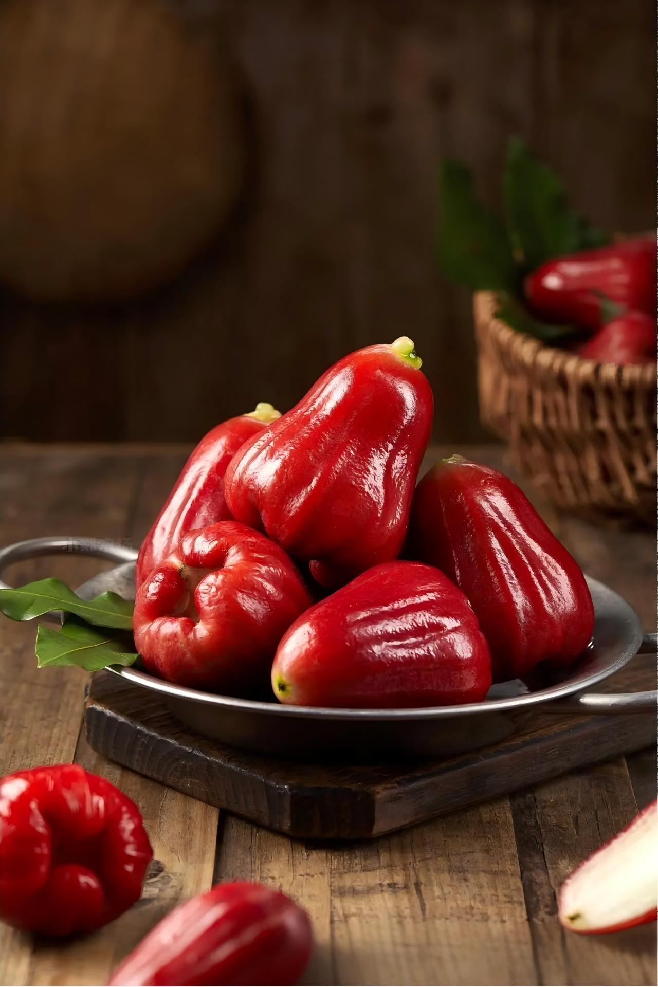 【顺丰空运】正宗当季海南黑金刚莲雾新鲜热带水果