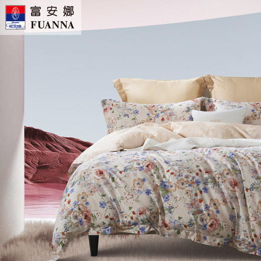 【6楼】富安娜床单四件\暖阳冬暄，牌牌价2280~2480元，活动价799~899 商品图1