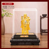 【祈愿吉品】招财沙金四元宝金爷摆件 商品缩略图1