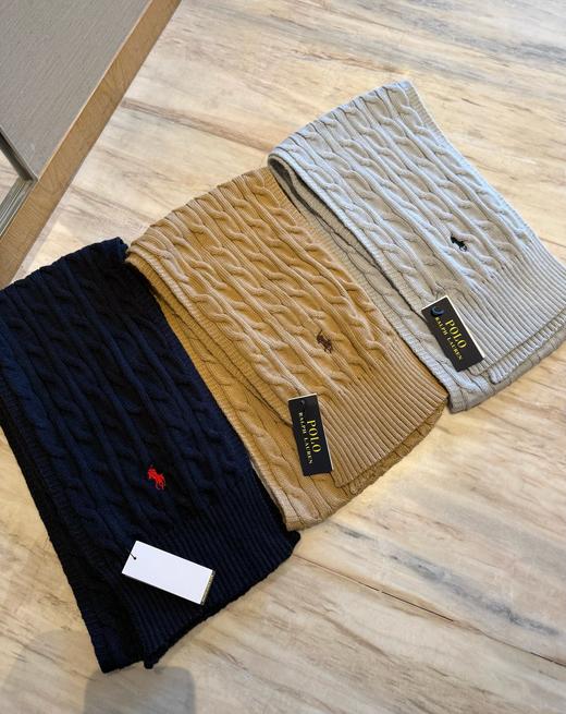 拉家绞花百分百棉 围巾 商品图10