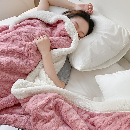 双层加厚风 塔芙绒加厚毛毯【冬季床品专场】 商品图6