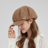 【Kenmont·卡蒙】复古前进帽，亚麻混纺，舒适轻肤 商品缩略图0