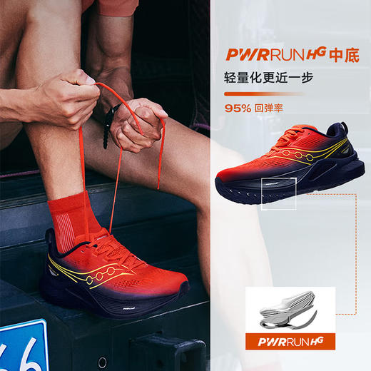 Saucony索康尼 TEMPUS坦途3稳定支撑型舒适慢跑鞋训练轻量运动鞋 商品图2