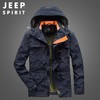 JEEP SPIRIT夹克男中年时尚休闲男装外衣工装春秋款外套HL6631 商品缩略图2