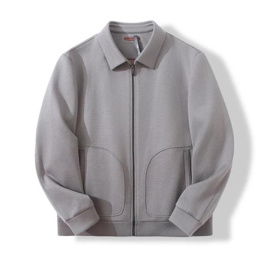 意式臻贵美学 商务行政系列 羊毛针织翻领鹅绒夹克 商品图6