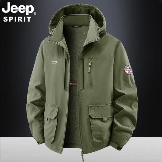 JEEPSPIRIT男士秋冬新款夹克加厚外套JC7652 商品图1