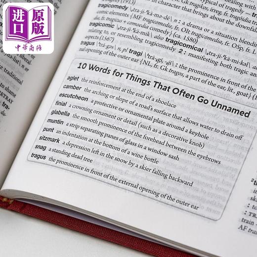预售 【中商原版】2025新版 韦氏大学词典 第12版 Merriam Webster s Collegiate Dictionary 12th Edition 英文原版英语参考工具书 商品图2
