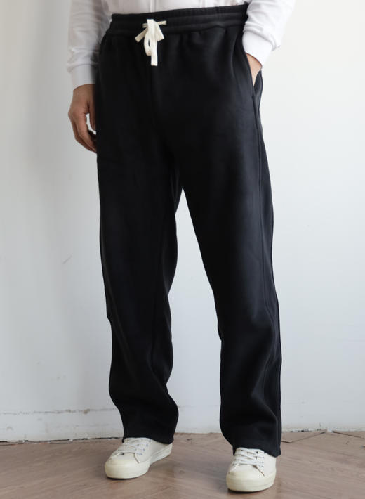 超级厚 25冬季新款0N高克重奥粒绒直筒裤 WK844 商品图3