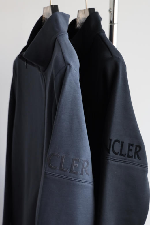 M0nc1er秋冬加绒 植绒徽标立领拉链外套 WT932 商品图5