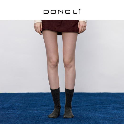 东黎 • 童心未远 丝绒女士中短袜子 5517 商品图2