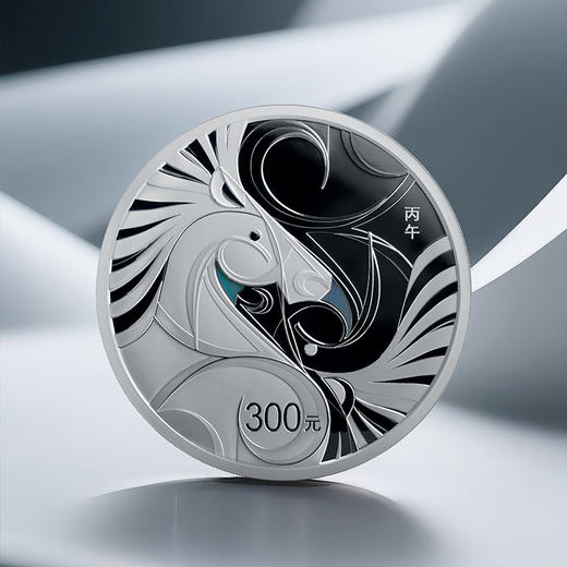 2026马年生肖币1公斤圆形银币 商品图0