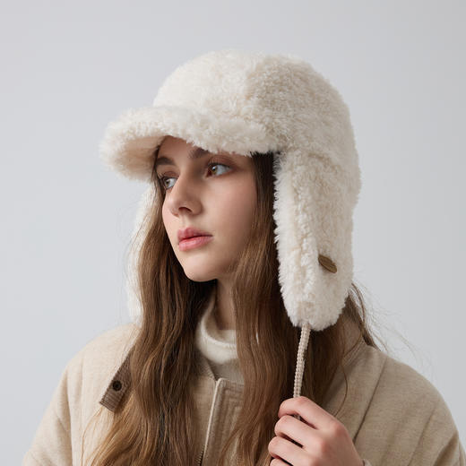 卡蒙卷卷毛护耳棒球帽KM-5366 商品图5