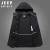 JEEP SPIRIT外套男春秋季宽松户外多口袋冲锋风衣运动夹克HL8119 商品缩略图3