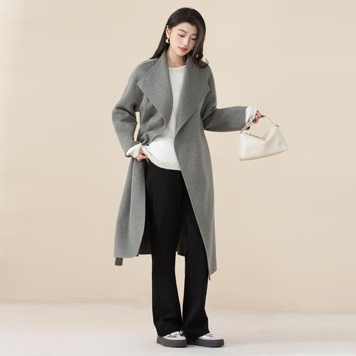 SCC8BE092诗梦骆驼绒毛呢外套 商品图2