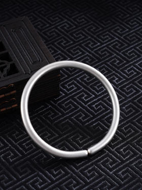 【细水流年】子佩集S999银手工手镯原创设计【55033120】2407