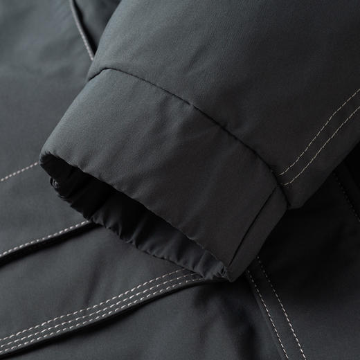 【90鸭绒】罗蒙冬季连帽羽绒服男士保暖时尚百搭冬装厚款休闲工装羽绒外套 商品图13