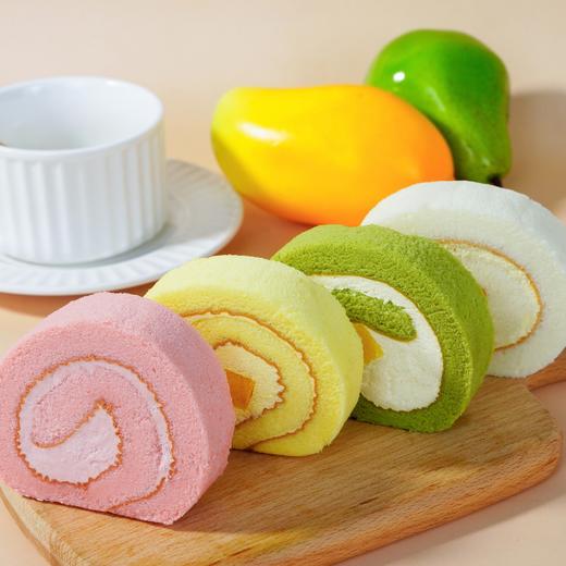 新品【缤纷果味瑞士卷】4种口味（芒果、树莓、柚子、椰子）下单后隔天取------过期不退不换、介意者慎拍 商品图0