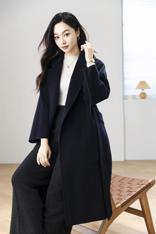 火桐hooton Couture系列 2024新款全羊绒大衣V091 商品图0