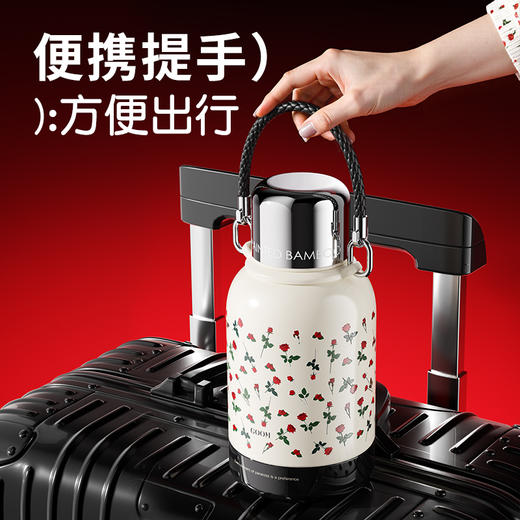 GOOM 格沫一桶江山保温壶 900ml大容量 四季可用 一杯两用 商品图5