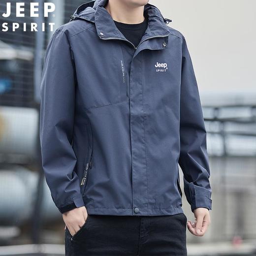 JEEP SPIRIT男士休闲外套男夹克秋冬休闲夹克男士潮流外套HL7183 商品图3