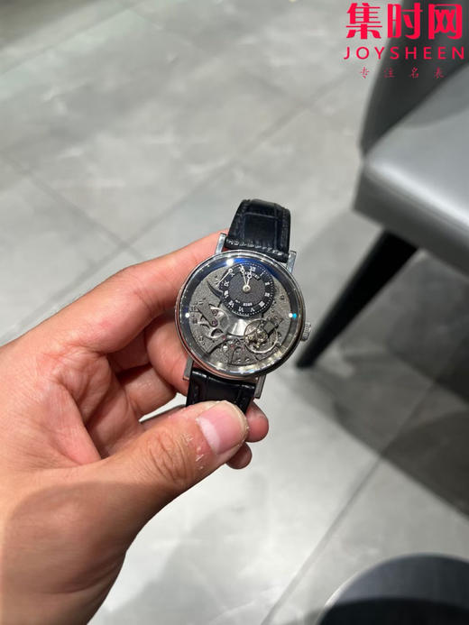 ZF宝玑Tradition传世系列 全自动逆跳秒针男士腕表！传世系列有三款可以选！玫金款7097BR/G1/9WU.蓝色款7097BB/GY/9WU灰色款7097BB/G1/9WU. 火爆来袭！ 商品图5