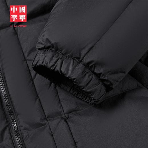 中国李宁男子反光保暖宽松90%鸭绒短羽绒服AYMV475 商品图9