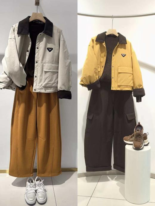 581209轻便工装羽绒服 商品图1