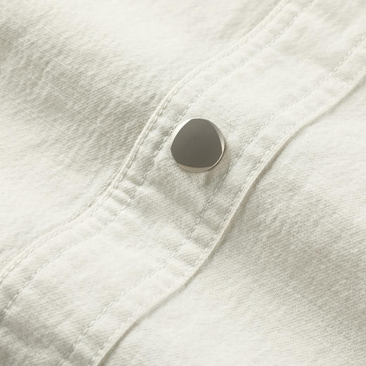 GXG男装【含莱赛尔】25秋季日系复古工装休闲翻领男式长袖衬衫K&C 商品图8