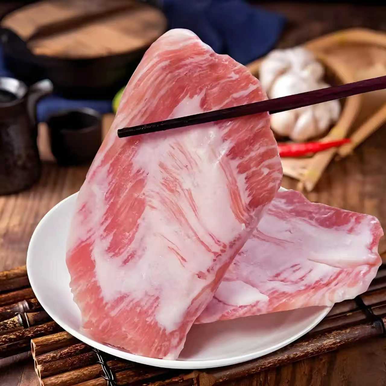 蒲城大红门精加工：鲜双面肉清