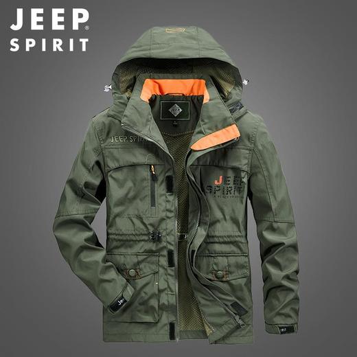 JEEP SPIRIT夹克男中年时尚休闲男装外衣工装春秋款外套HL6631 商品图1