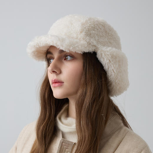 卡蒙卷卷毛护耳棒球帽KM-5366 商品图2