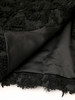 黑色立体毛绒肌理无袖 V 领短款连衣裙 秋冬甜酷慵懒风背心裙 商品缩略图4