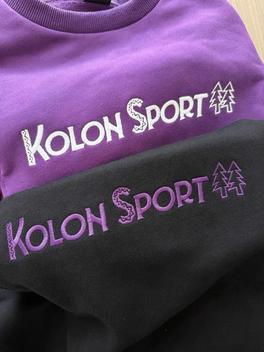 D112729男女情侣款刺绣圆领立裁拼接加绒卫衣 商品图5