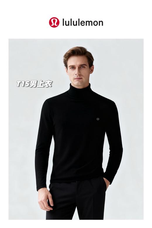 D112739一包2件！2025冬季新款男士羊羔糯米绒保暖加厚打底衫 商品图7