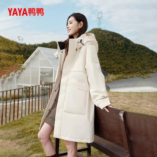 【欧豪同款】鸭鸭男女同款长款绒服 多色可选 XS-3XL YE5B008277P 商品图10