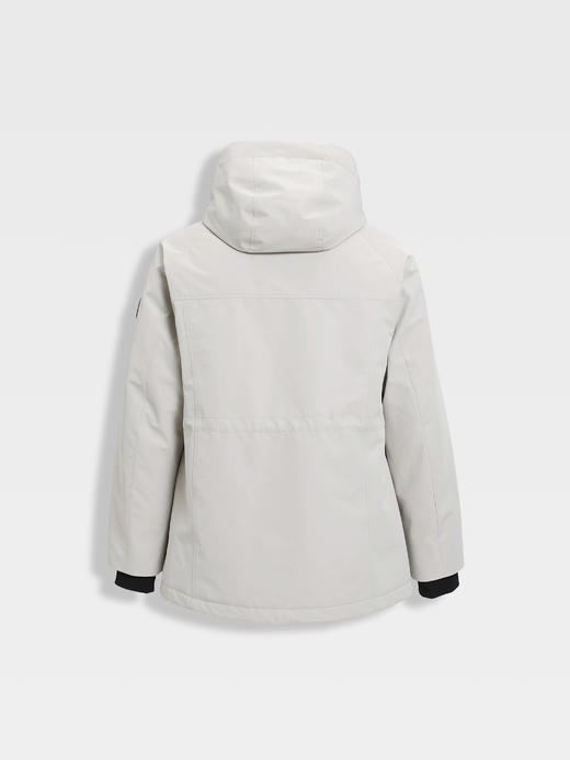 callisto燕麦卡其连帽鹅绒羽绒服 商品图6