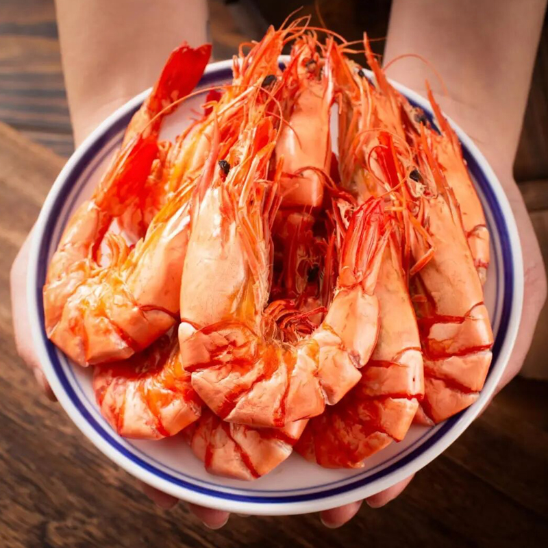 好迎门九节虾干 ， 越嚼越香！除了鲜香，就是鲜甜！配料表干净到只有盐和虾！无防腐