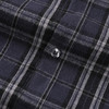 GXG男装【棉100%】25秋季时尚潮流撞色格纹翻领休闲男式长袖衬衫K&C 商品缩略图8