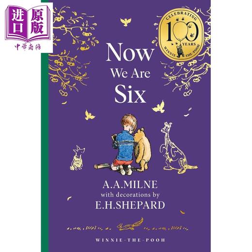 预售 【中商原版】小熊维尼 现在我们六岁了 经典100周年纪念版 精装 Winnie the Pooh Now We Are Six 英文原版 A A Milne 商品图3