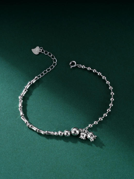 子佩集S925银【铃兰之舞】手链【SL010505】纯银原创22409 商品图0