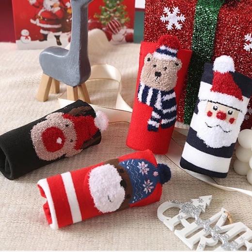 【随机发2盒 到手8双】LUIS VECENTE立体卡通圣诞袜 商品图0