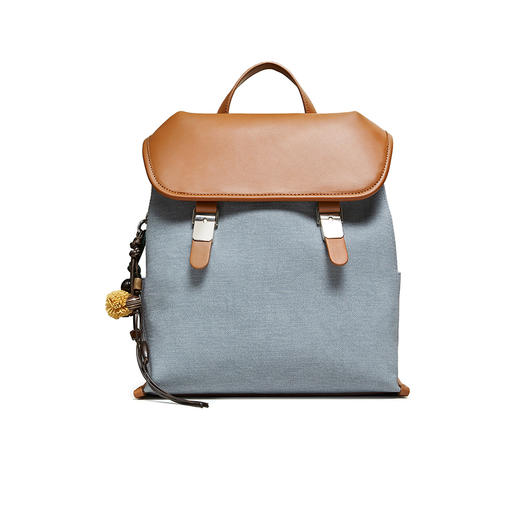 【云粉节】BF楼百思图2025冬季新款时尚复古书包短途旅行双肩背包女JA259DX5吊牌价799.现价399 商品图3