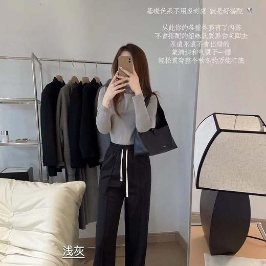 【秋冬必备百搭打底❗️基础色好搭配】闺蜜哒12色恒温亲肤半高领打底衫长袖t恤秋冬款内搭紧身上衣优雅。ja 商品图3