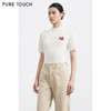 PURE TOUCH女装25秋冬新款羊绒短袖针织衫生肖马刺绣春节新年穿搭 商品缩略图3