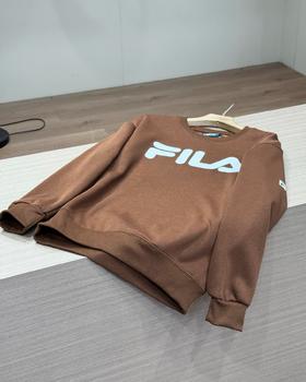 D112735潮牌水貂绒一体圆领套头卫衣2025秋冬新款加绒上衣男女同款