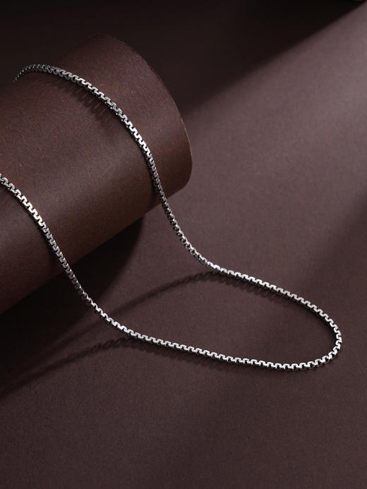 子佩集S925银仿古项链【YFXL029-22】纯银素银2409 商品图0