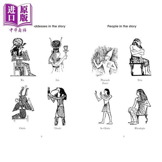 【中商原版】企鹅阅读分级读物 共6册 Penguin Readers 英文原版儿童分级阅读 绿野仙踪Wizard of Oz 古埃及传说 隐形人 商品图1