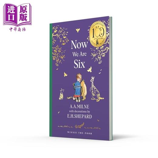 预售 【中商原版】小熊维尼 现在我们六岁了 经典100周年纪念版 精装 Winnie the Pooh Now We Are Six 英文原版 A A Milne 商品图1